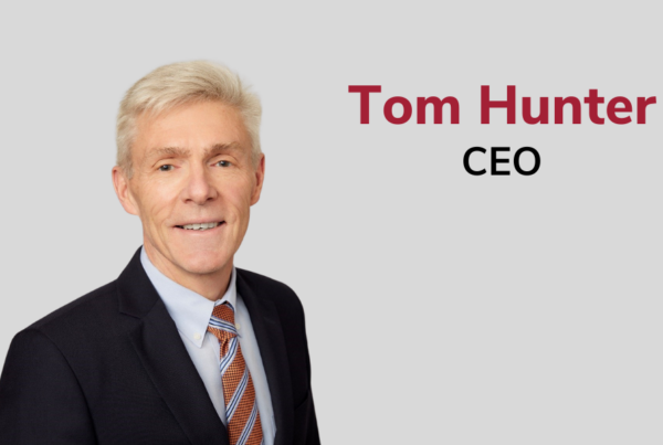 A photo of Tom Hunter, CEO